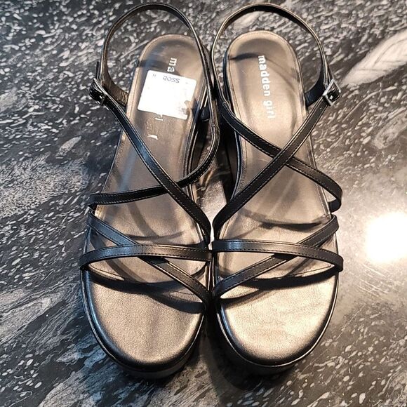 BRAND NEW MADDEN GIRL G-ENDERA PLATFORM WEDGE SANDAL - Picture 2 of 13